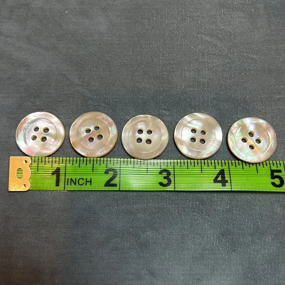 Vintage mother of pearl iridescent buttons Antique - Picture 14 of 14